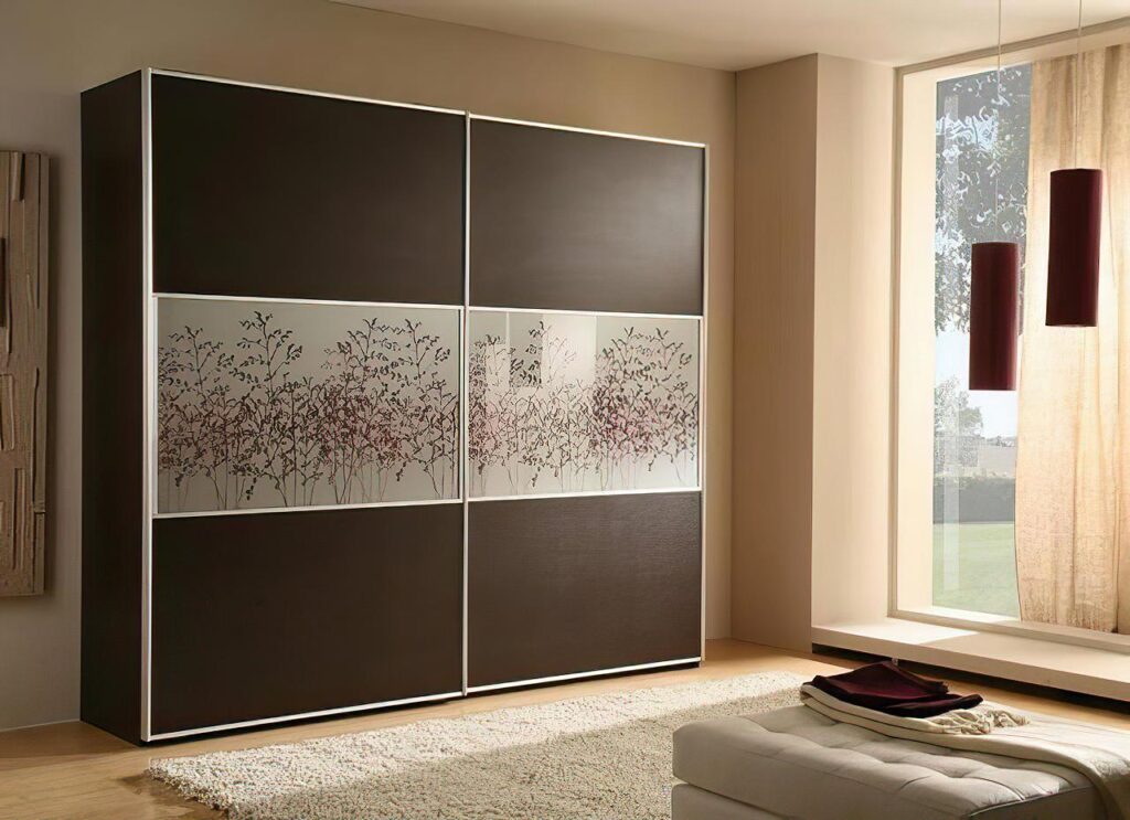 sliding door wood fotoprint SAI sharpen